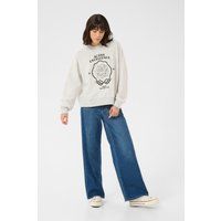 Lockeres Sweatshirt mit Grafik