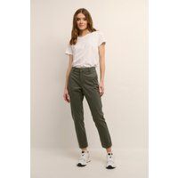 Cropped Chino-Hose mit regulärer Passform