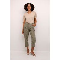 Pants Suiting Regular fit Vetiver green