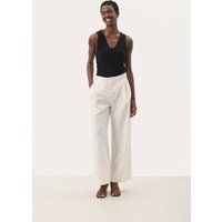 Casual Hose Classic fit Whitecap Gray Stripe grey white