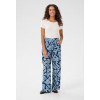 Casual Hose Relaxed fit Blue Batik blue