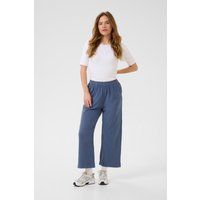 Weit geschnittene Cropped Leinenhose