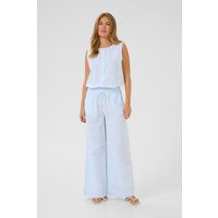 Casual Hose Loose fit Blue/White Stripe blue white