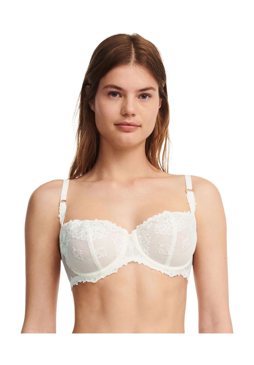 Eleganter, bestickter Balconette-BH