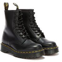Plateau-Leder-Stiefeletten