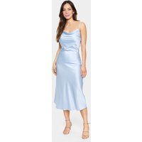 Kleid Fitted Chambray Blue