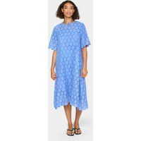 Kleid Lockere Passform Provence blue