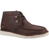 Hush Puppies Oswald Leder Herren Stiefel in Braun