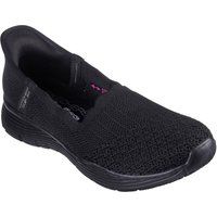 Skechers Seager Believe It Textil Damen Schwarz Sneakers