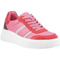 Hush Puppies Holly Veloursleder Damen Fuchsiasneaker