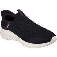 Skechers Ultra Flex 3.0 Smooth Step Polyester Herren Sneaker Schwarz