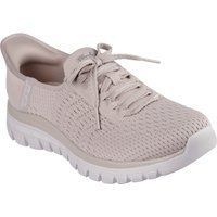 Skechers Graceful First Blush Textil Damen Taupe Sneaker