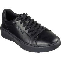 Skechers Court Break Suit Sneaker Herren Schwarz Trainer