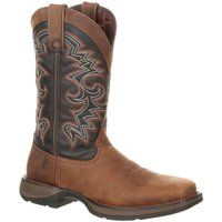 Durango Rebel Leder Herren Schokoladen-/Mitternachtsstiefel