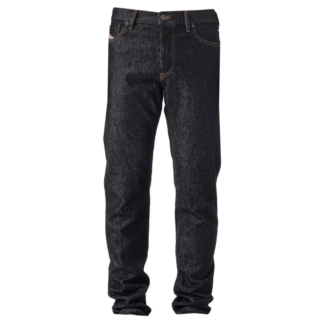 Jeans mit geradem Bein, dunkle Waschung