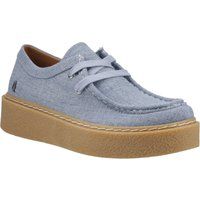 Hush Puppies Bridie Textil Damen Denim Mokassins Schuhe