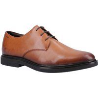 Hush Puppies Kye Leder Herren Schnürschuhe in Tan