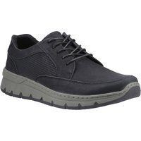 Hush Puppies Nelson Leder Herren Schwarz Schnürschuhe