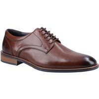 Hush Puppies Damien Schnürleder-Schuhe für Herren in Schokoladenfarbe