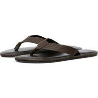 Jack & Jones Washton Herren Zehentrenner Aus Braunem Leder