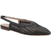 Hush Puppies Dalia Geflochtene Leder Damen Schwarz Flats