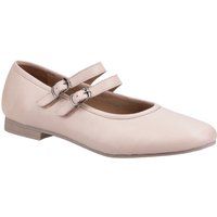 Hush Puppies Nancy Mary Jane Leder Frauen Blush Ballerinas