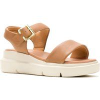 Hush Puppies Uplift Leder Damen Tan Sandalen