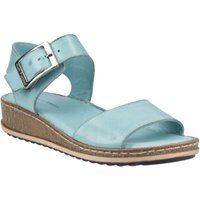 Hush Puppies Ellie Leder Damen Aqua Sandalen