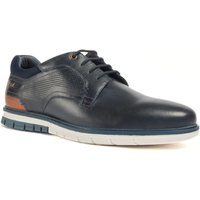 Pod Merlin Leder Herren Schnürschuhe in Marineblau