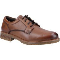 Hush Puppies Richie Leder Herren Schnürschuhe in Tan