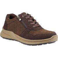 Hush Puppies Alexander Leder Herren braune Schnürschuhe