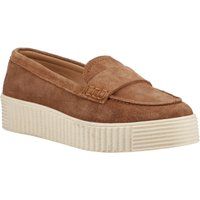 Hush Puppies Tamara Wildleder Damen Mokassins in Tan