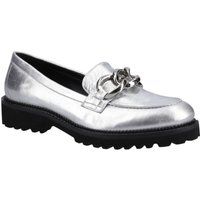 Hush Puppies Gianna Leder Damen Silber Slipper
