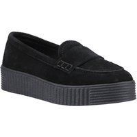 Hush Puppies Tamara Wildleder Damen Schwarz Slipper