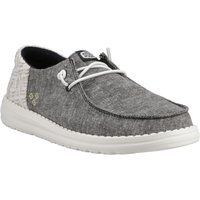 HEYDUDE Wendy Funk Surf Baja Baumwollmischung Damen Schwarz/Multi Mokassinschuhe