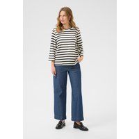 Strickpullover Casual fit black offwhite