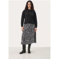 Strickpullover Gerade Passform navy