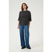 Strickpullover Loose fit dark grey