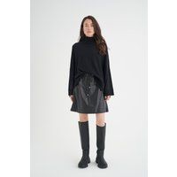 Wollpullover mit Rollkragen, Relaxed Fit