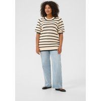Strickpullover Regular fit black offwhite