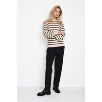 Strickpullover Regular fit black offwhite