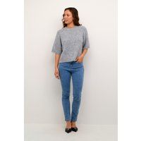 Strickpullover Lockere Passform grey