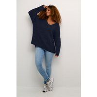 Strickpullover Oversize fit dark blue