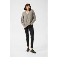 Strickpullover Loose fit light grey