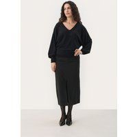 Strickpullover Gerade Passform black