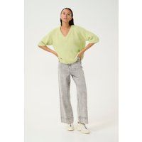 Strickpullover Baggy fit green