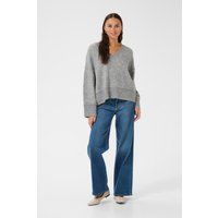 Strickpullover Baggy fit grey
