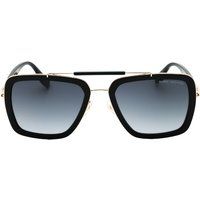 Quadratische Aviator-Sonnenbrille mit Farbverlaufsgläsern