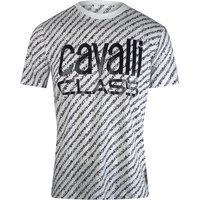 Grafik T-Shirt mit Logo-Schriftzug