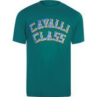 Grafik-Logo Baumwoll T-Shirt